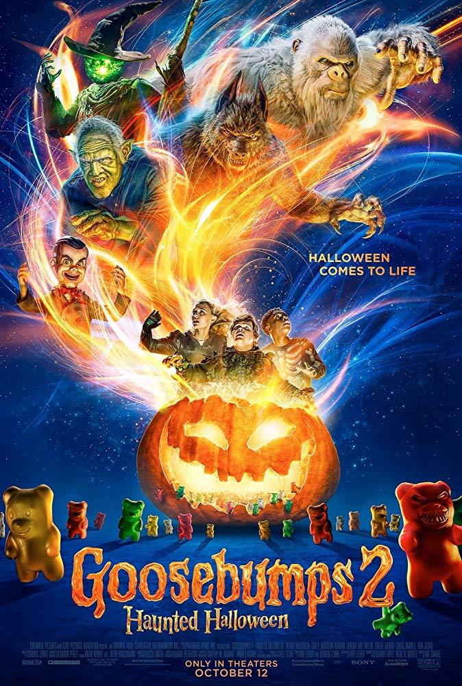 پوستر فیلم «مورمور2: هالووین جن‌زده» (Goosebumps 2: Haunted Halloween)